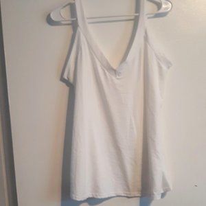 White Tank Top XL